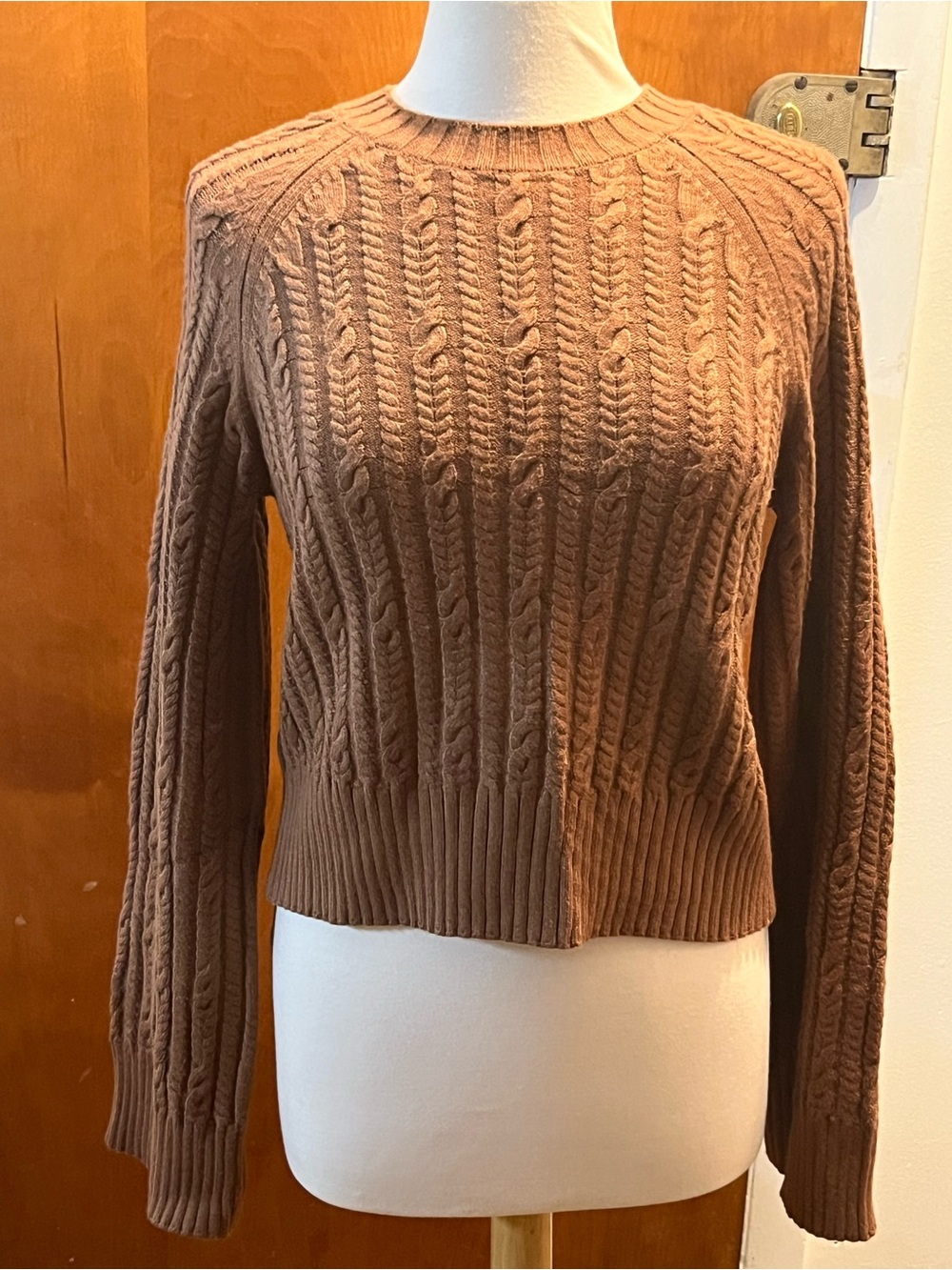 Lune Active Blake Cable Knit Crewneck Sweater - Women's